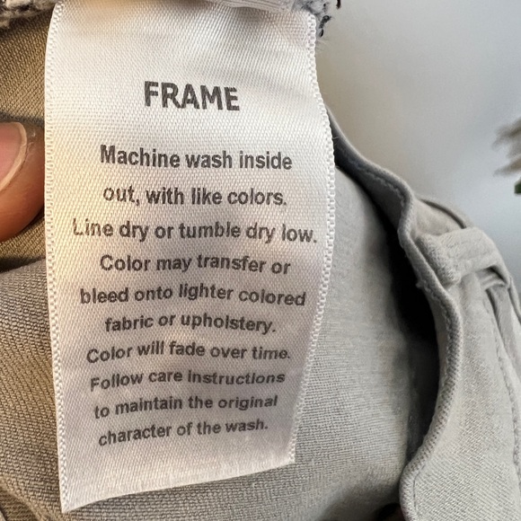 🌹 Frame Denim Le High Skinny in Kings Gray Women's Denim Jeans Pants NWT - Picture 14 of 14